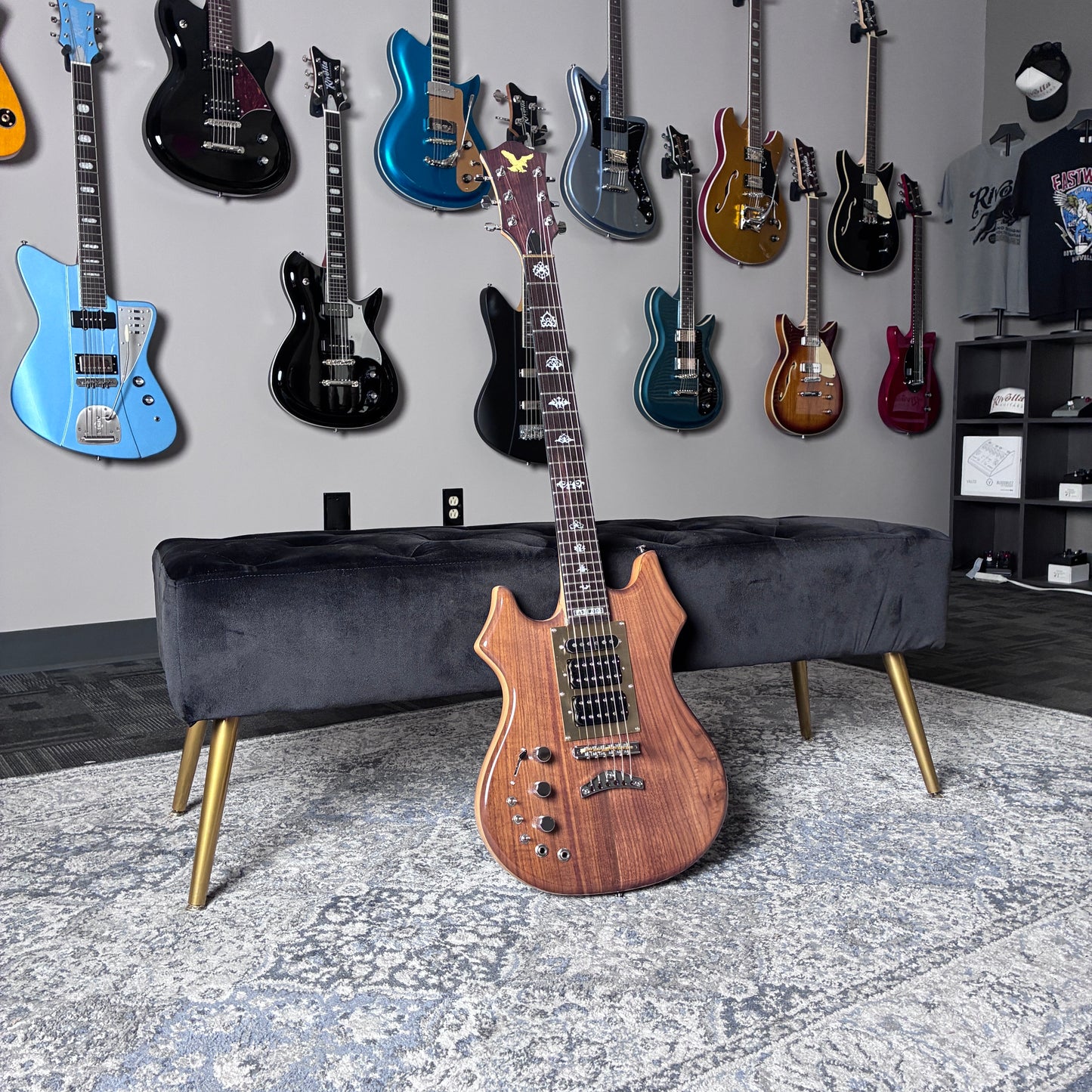B-STOCK Eastwood Tiger Guitar Left Handed