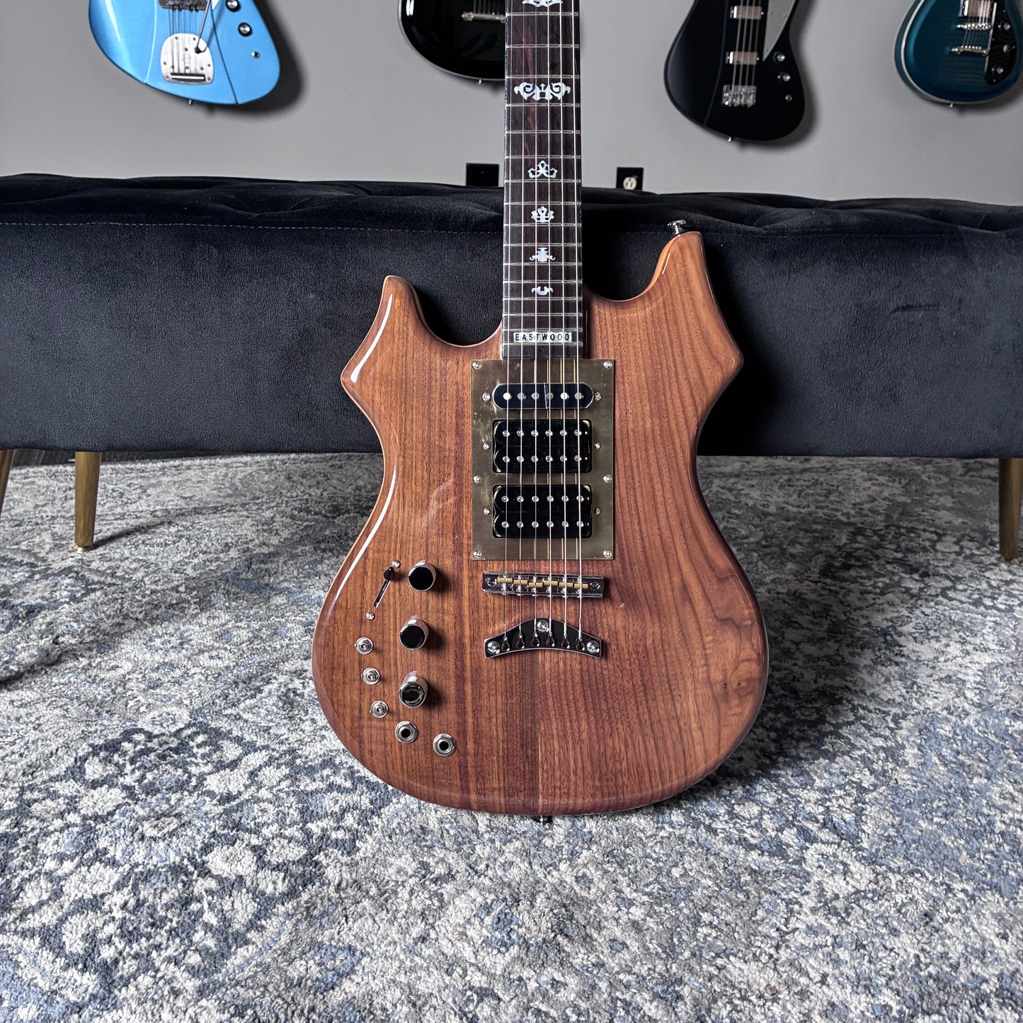 B-STOCK Eastwood Tiger Guitar Left Handed