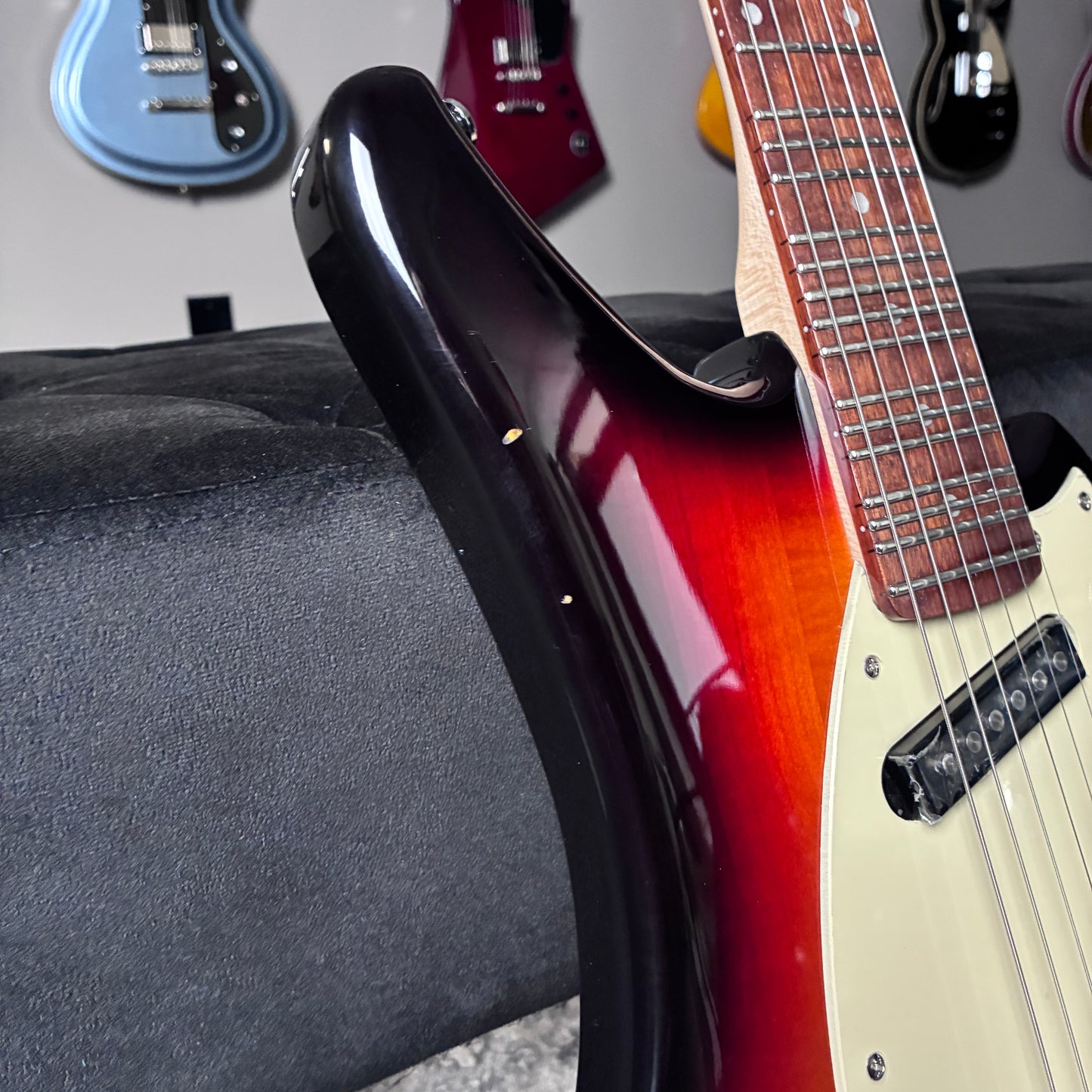 B-STOCK - SG2C Flying Banana MT Electric Microtonal Guitar